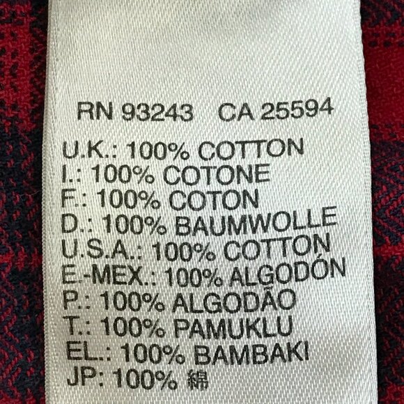 Diesel Top Women XS Red Plaid Patchwork Snap Button Up Long Sleeve Collared - Picture 12 of 13